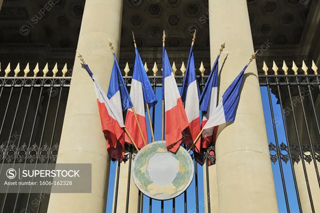 France, Ile-de-France, Paris, 7th, National Assembly, Place(Square) of the Seat of the French National Assembly