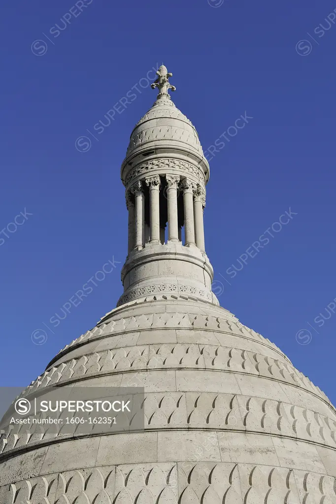 France, Ile-de-France, Capital, Paris, 18th, Earths up Montmartre, Sacré-C