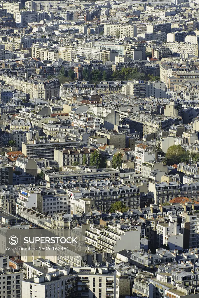 France, Ile-de-France, Capital, Paris, 15th, City center, plunging View(Sight)...