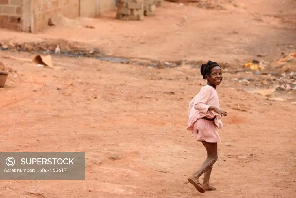 Poor african child. Bamako. Mali. (Bamako, Mali)