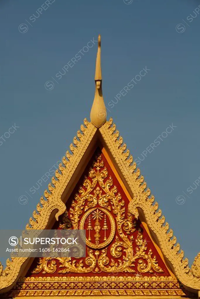 Silver Pagoda . Phnom Penh. Cambodia. (Phnom Penh, Cambodge)