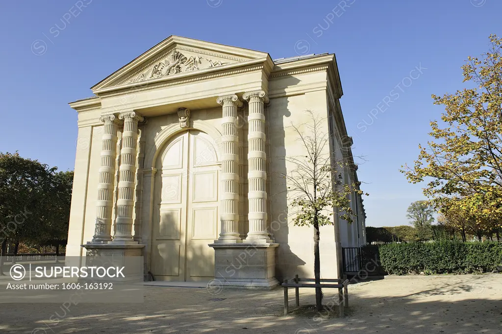 France, Ile-de-France, Paris, 1st, Bank of the Seine, Garden of the Tuileries, Museum of the Orangery