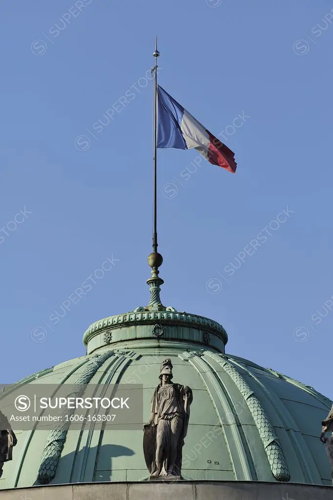France, Ile-de-France, Paris, 7th, Bank of the Seine, Mansions, Dome (Big Chancellery of the Legion of Honour)