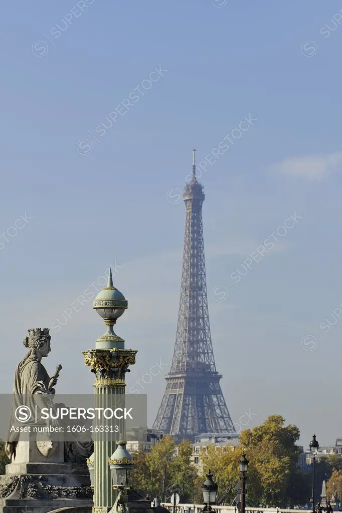 France, Ile-de-France, Paris, 8th, Bank of the Seine, Concorde Place