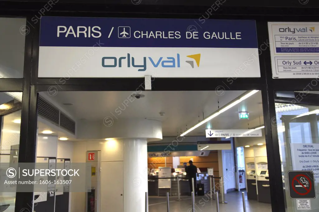 France, Ile de France, Val de Marne (94), Orly, Paris Orly airport, terminal West