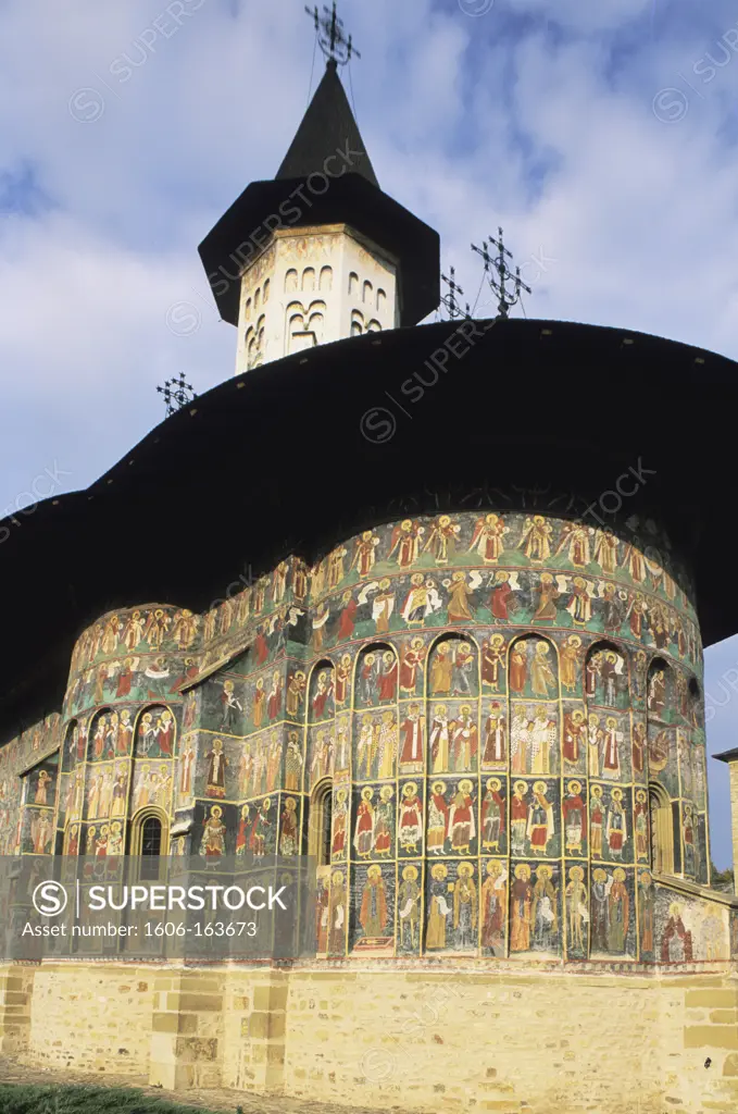 Church,Monastery,Sucevita,Bucovina,Moldavia,Roumania