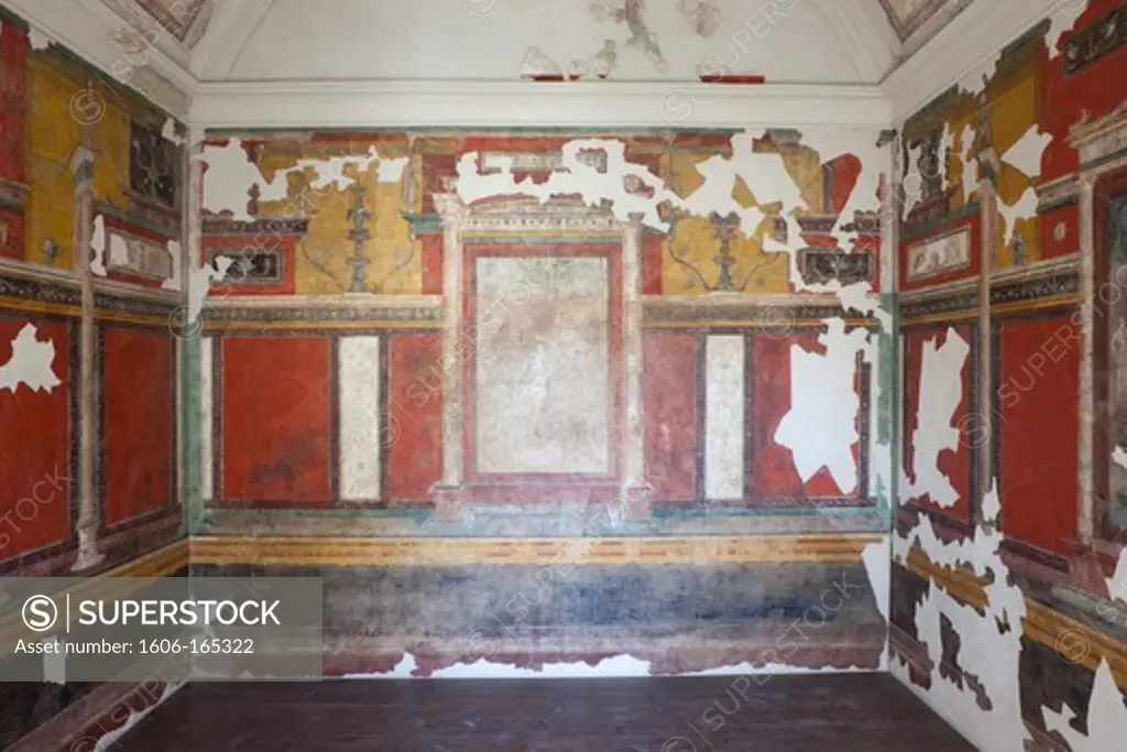 Italy,Rome,The Palatine,Interior of the House of Augustus