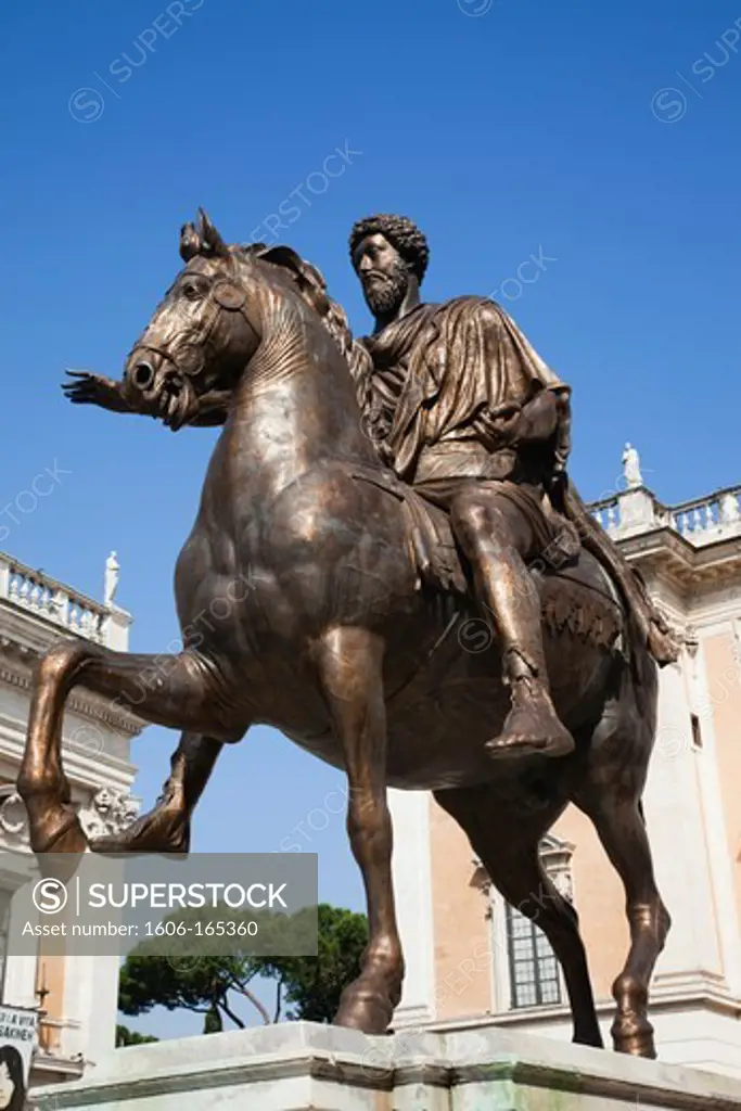 Italy,Rome,The Capital,Piazza del Campidoglio,Julius Caesar Statue