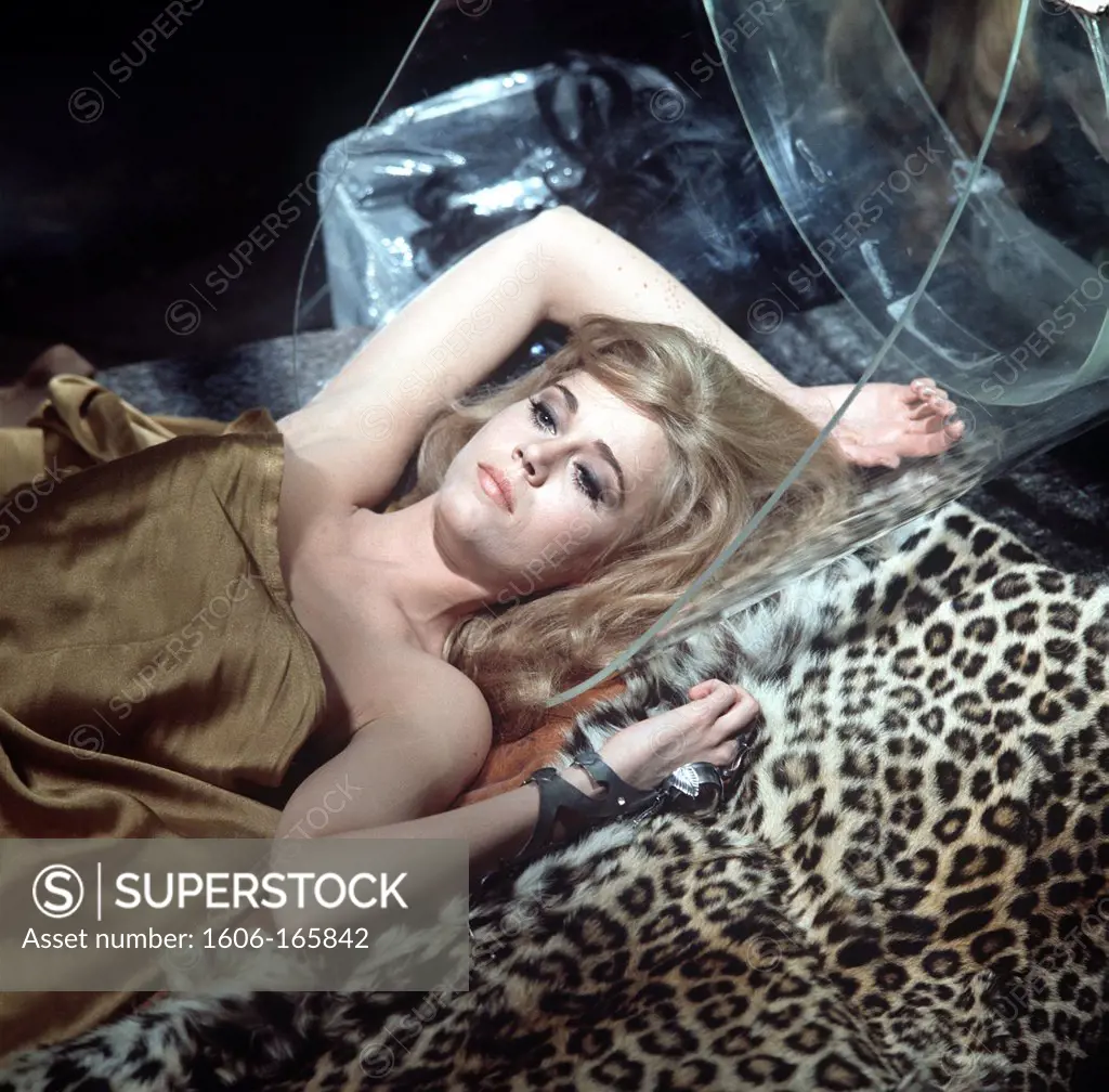 Jane Fonda , Barbarella , 1967 directed by Roger Vadim Paramount Pictures