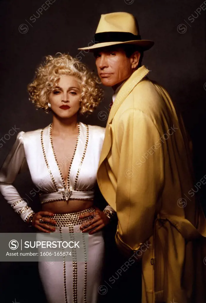 Madonna and Warren Beatty , Dick Tracy , 1990 directed by Warren Beatty  Touchstone Pictures