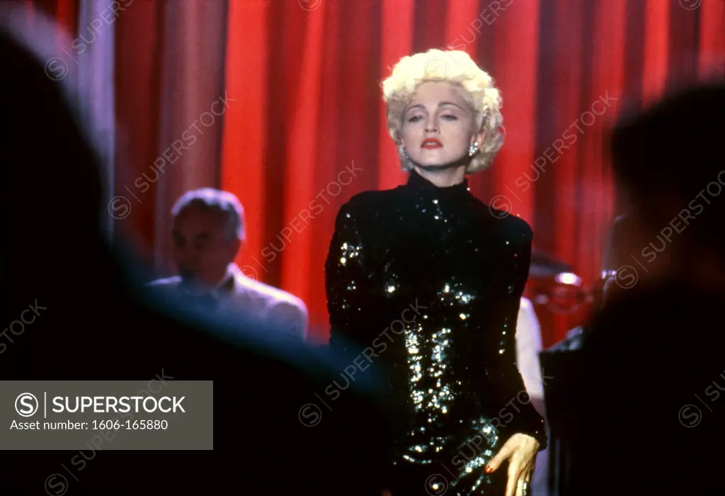 Madonna , Dick Tracy , 1990 directed by Warren Beatty Touchstone Pictures