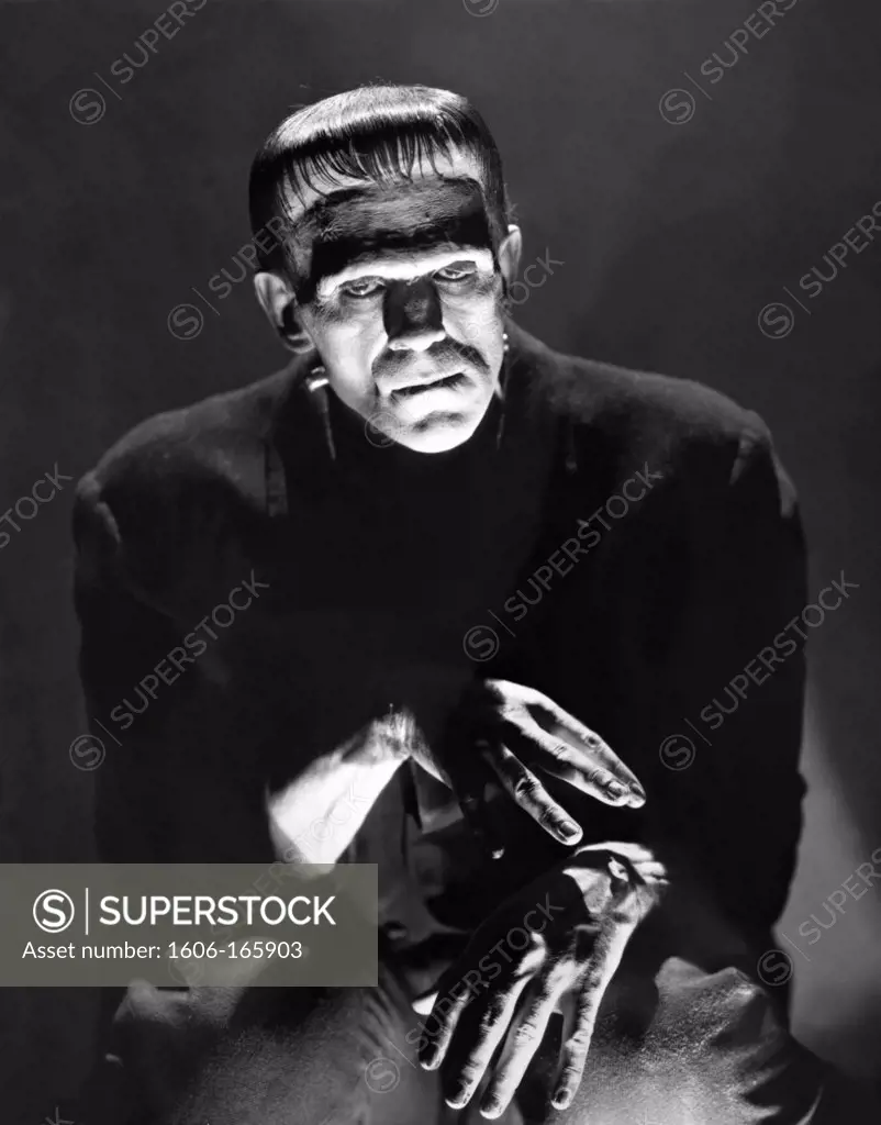 Boris Karloff , Frankenstein , 1931 directed by James Whale Universal Pictures