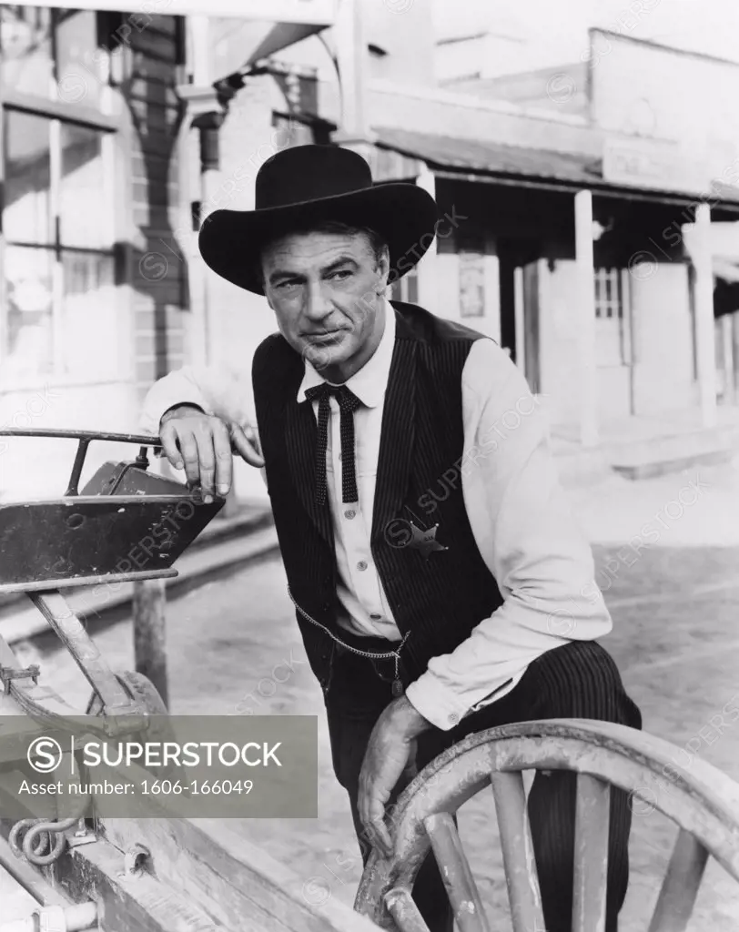 Gary Cooper , High Noon , 1952 directed by Fred Zinnemann United Artists