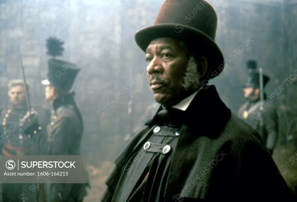 Morgan Freeman , Amistad , 1997 directed by Steven Spielberg Dreamworks Pictures