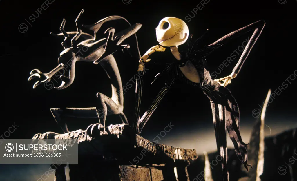The Nightmare Before Christmas , 1993 directed by Henry Selick Touchstone Pictures  On this movie, Tim Burton is producer and writer.