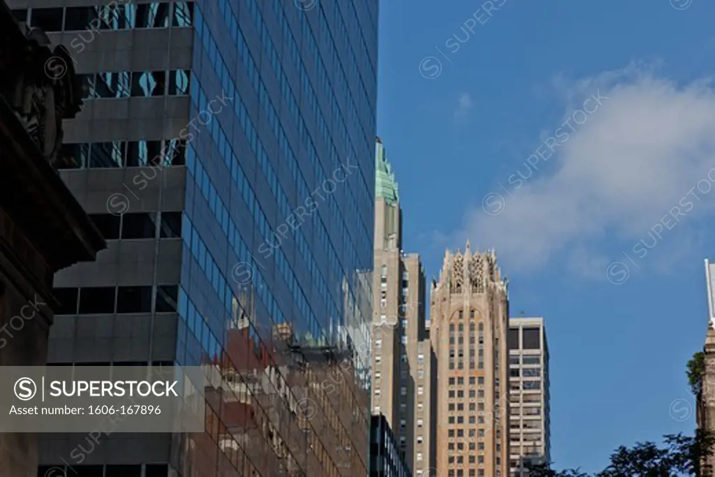 New York - United States, Waldorf Astoria Hotel tower