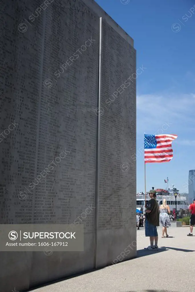 New York - United States, East Coast Memorial in Battery park in Lower Manhattan