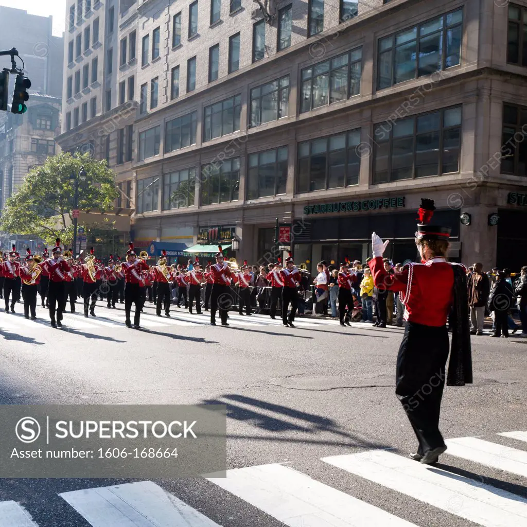New York - United States, Veteran Day parade
