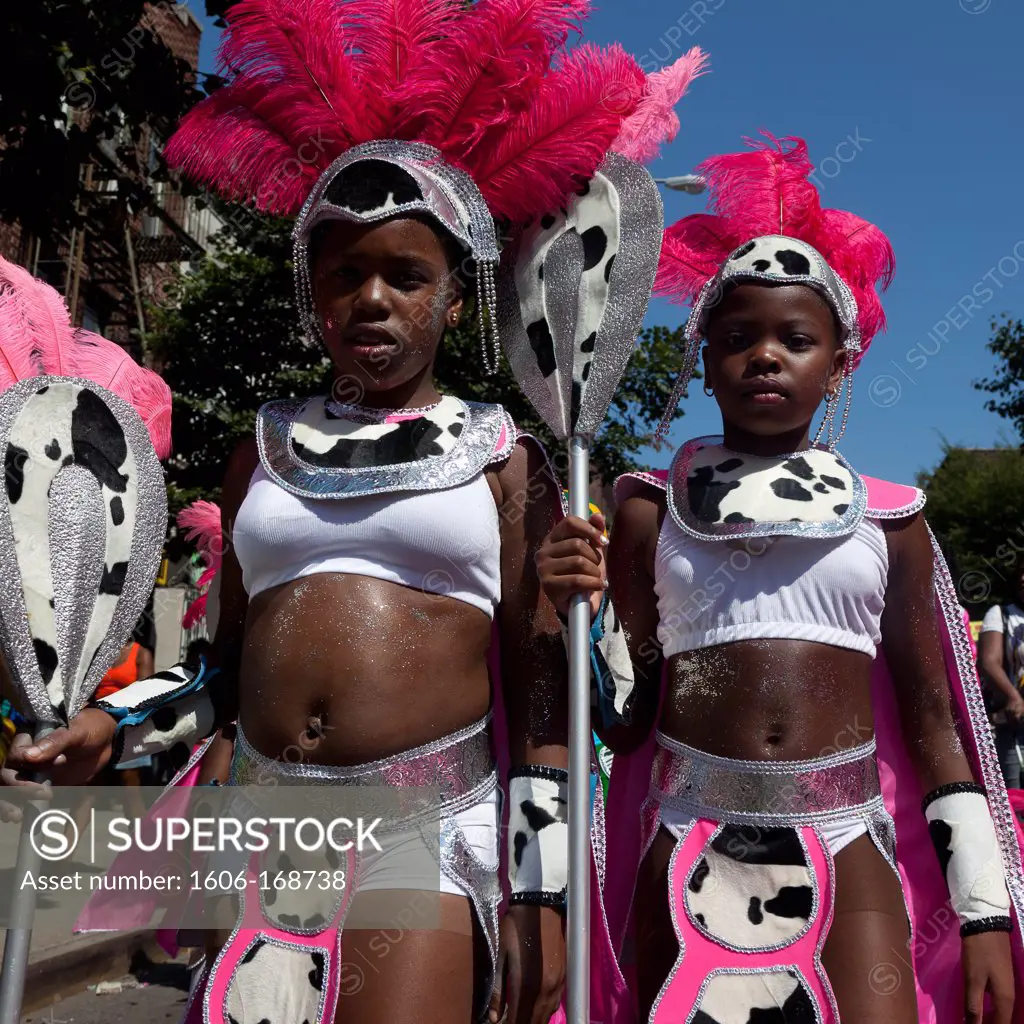 New York - United States, Children parade, the West Indian American Day Parade and Carnival in Brooklyn, Biggest parade, 41st Anniversary