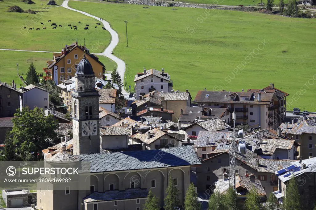 Italy, Aosta Valley, Cogne, village,