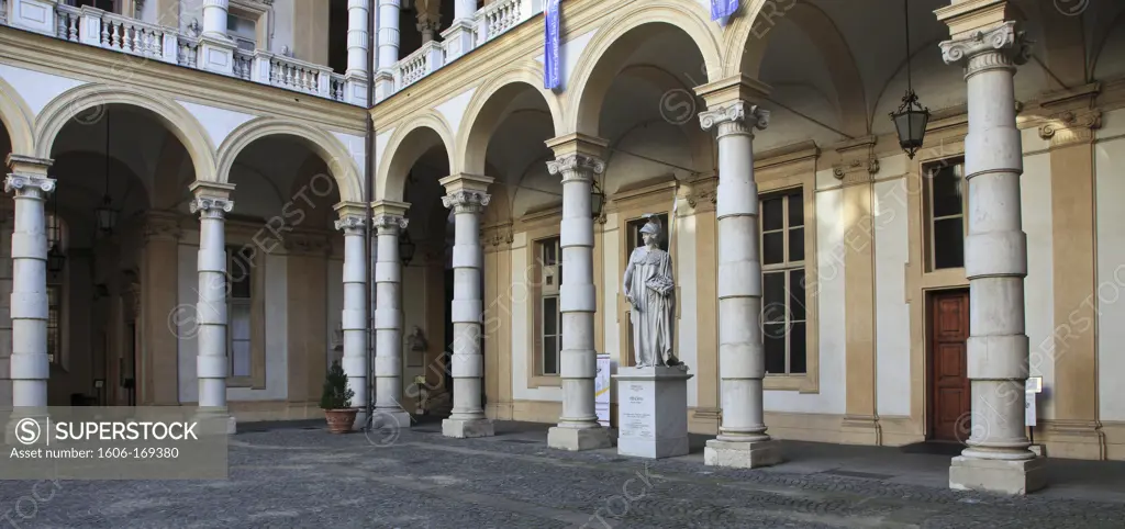 Italy, Piedmont, Turin, University, Palazzo del Rettorato,