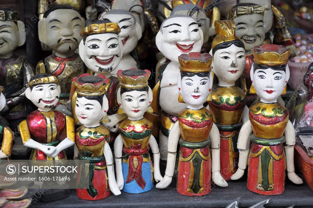 Asia, Southeast Asia, Hanoi, puppets