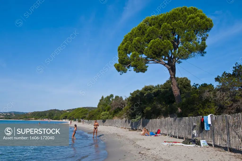 France, Corsica, South Corsica (2A), the Palombaggia beach