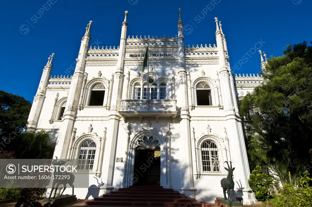 Africa, Mozambique, Maputo Province, capital Maputo, Zambeze crossing Place, Natural history Museum 'Alvaro de Castro' in a Gothic style