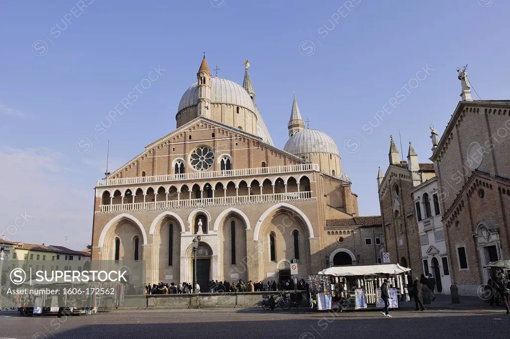 Italy, Veneto, City of Padua, City center,Saint Anthony Basilica