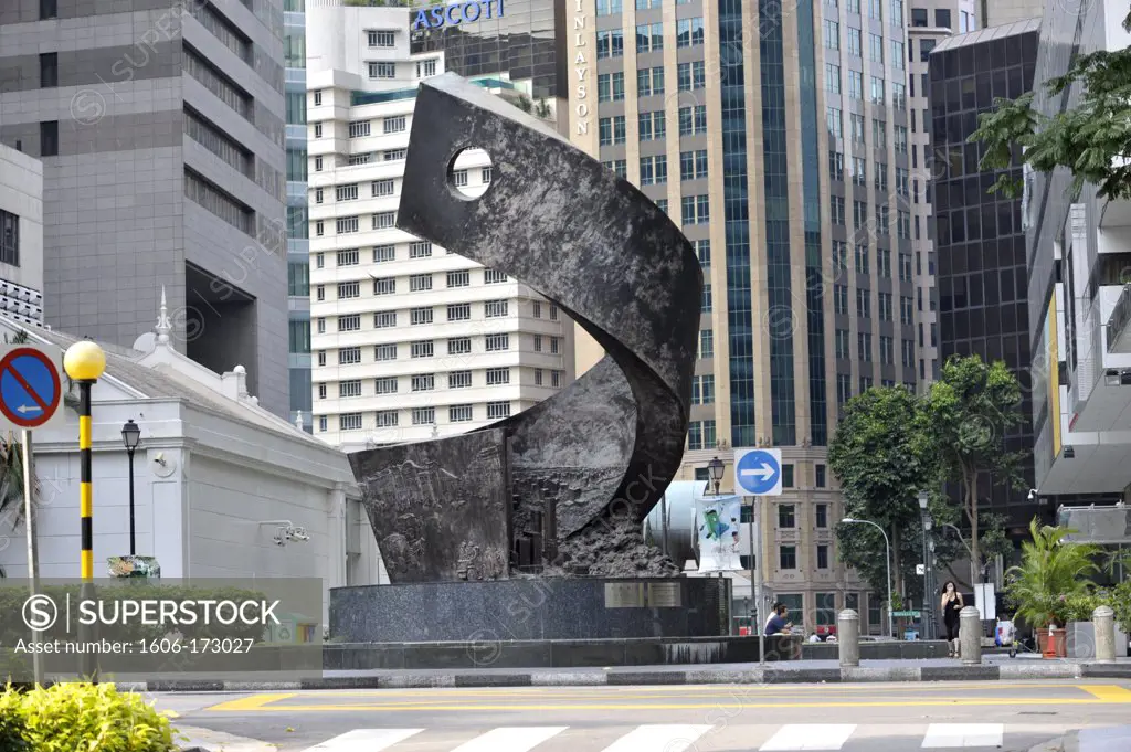 Asia, Southeast Asia, Singapore, statue
