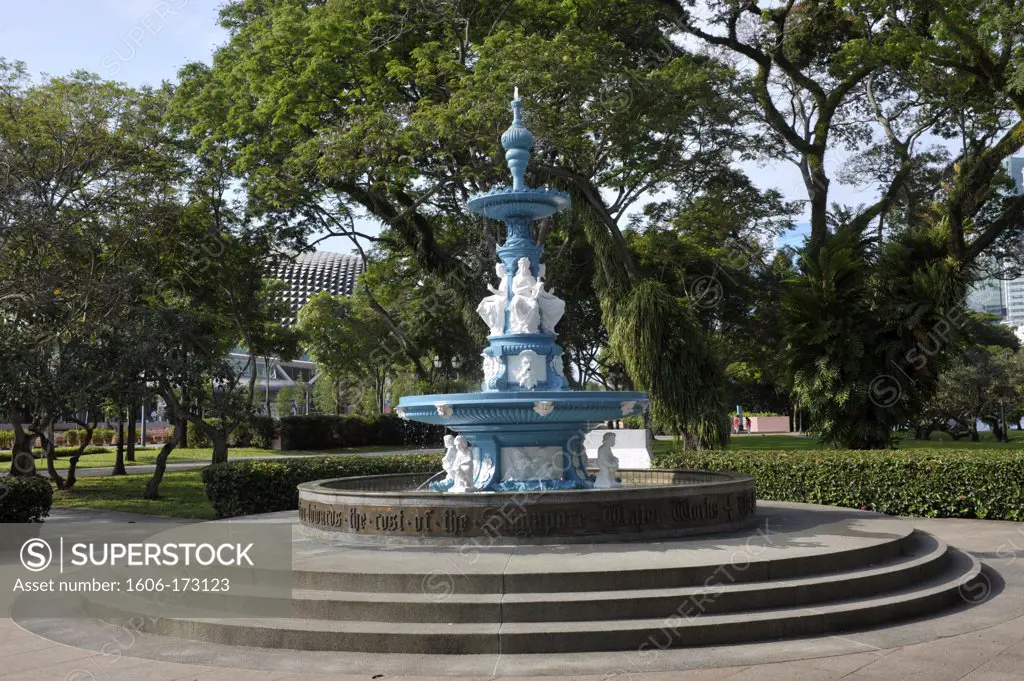 Asia, Southeast Asia, Singapore, Fountain
