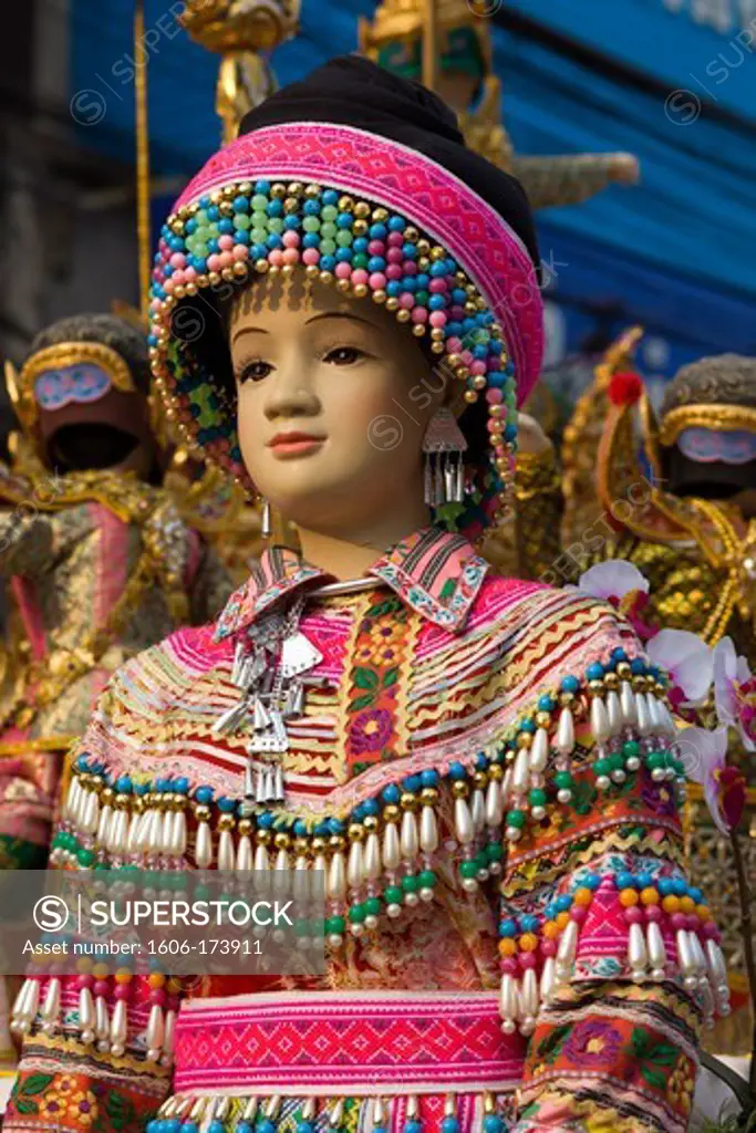 Thailand,Golden Triangle,Chiang Mai,Souvenir Dolls