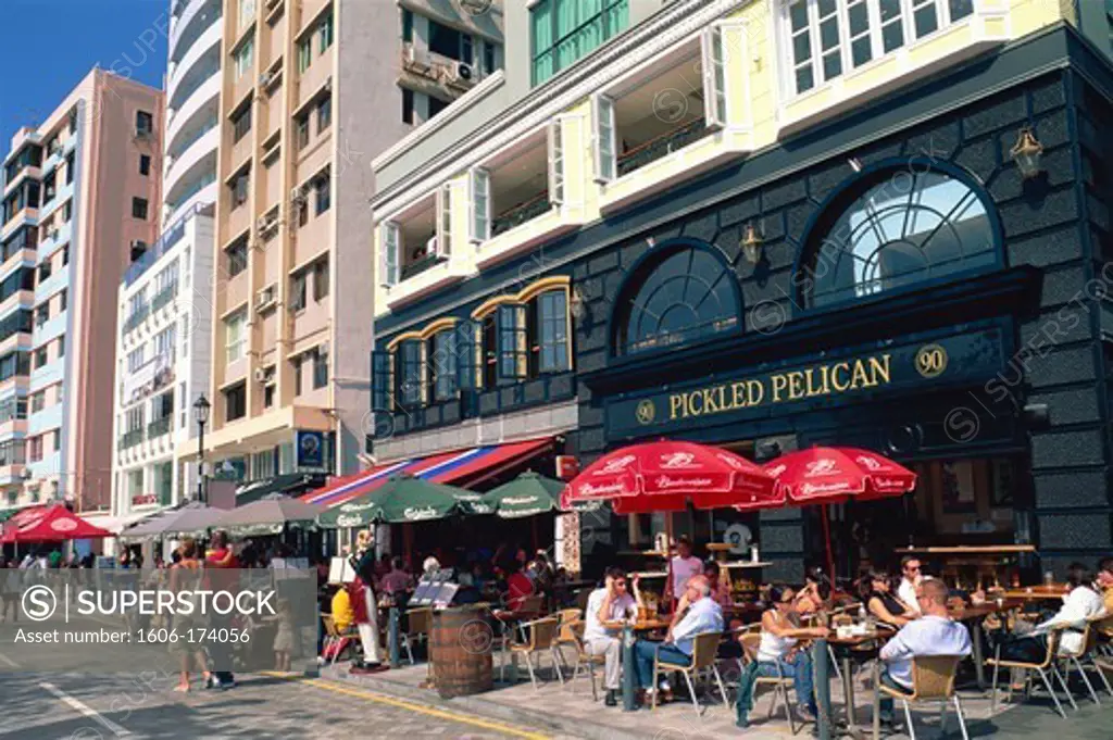 China,Hong Kong,Outdoor Restaurants in Stanley