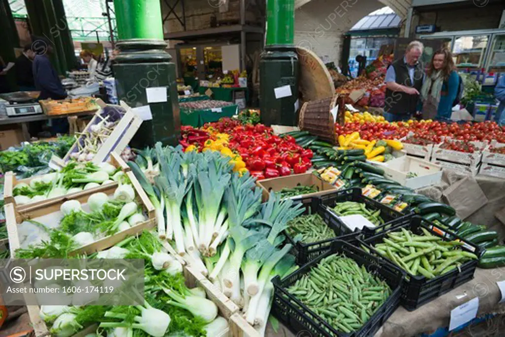 England,London,Southwark,Borough Market,Vegetable Stall