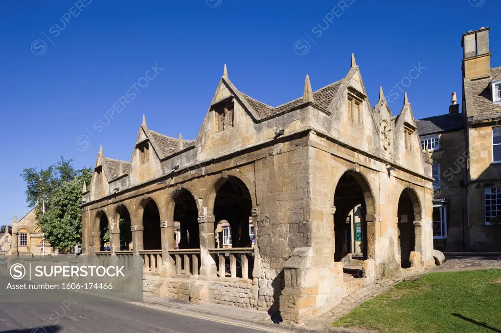 England,Gloustershire,Cotswolds,Chipping Camden,Old Market Hall