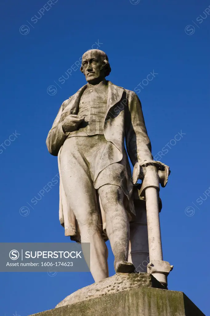 England,Birmingham,Chamberlain Square,Statue of James Watt