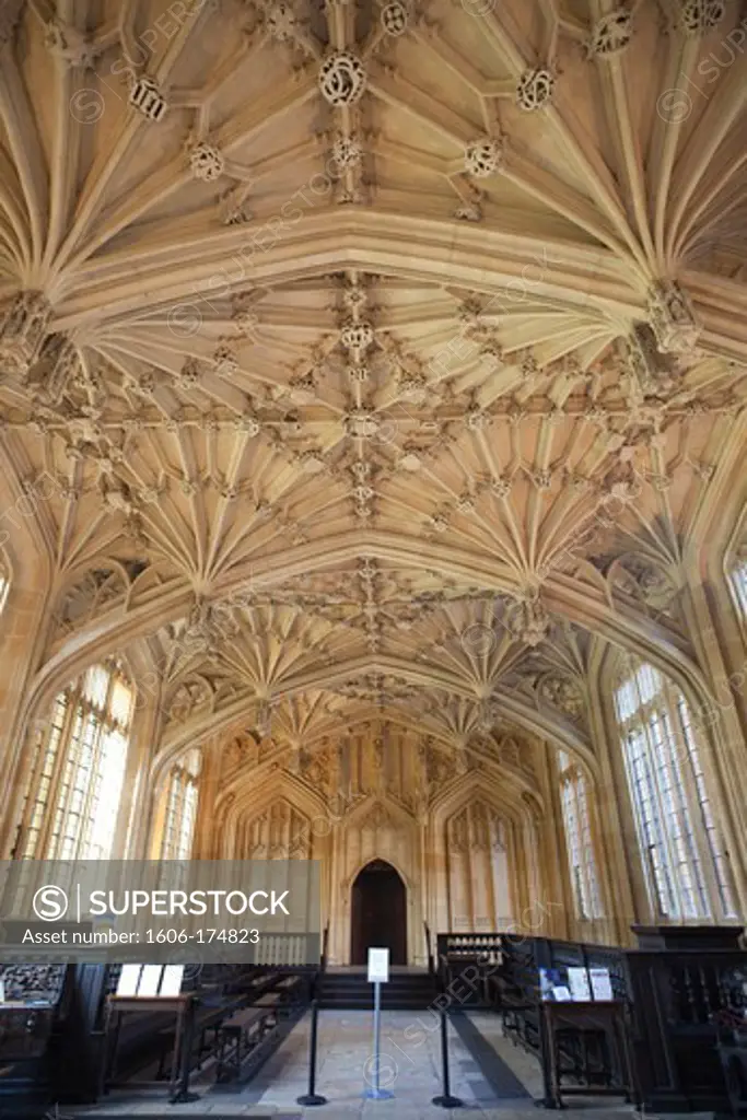 England,Oxfordshire,Oxford,Bodleian Library,The Divinity School