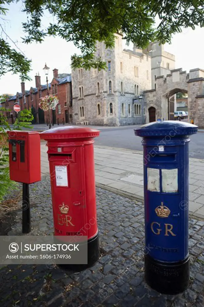 England,Berkshire,Windsor,Post Boxes
