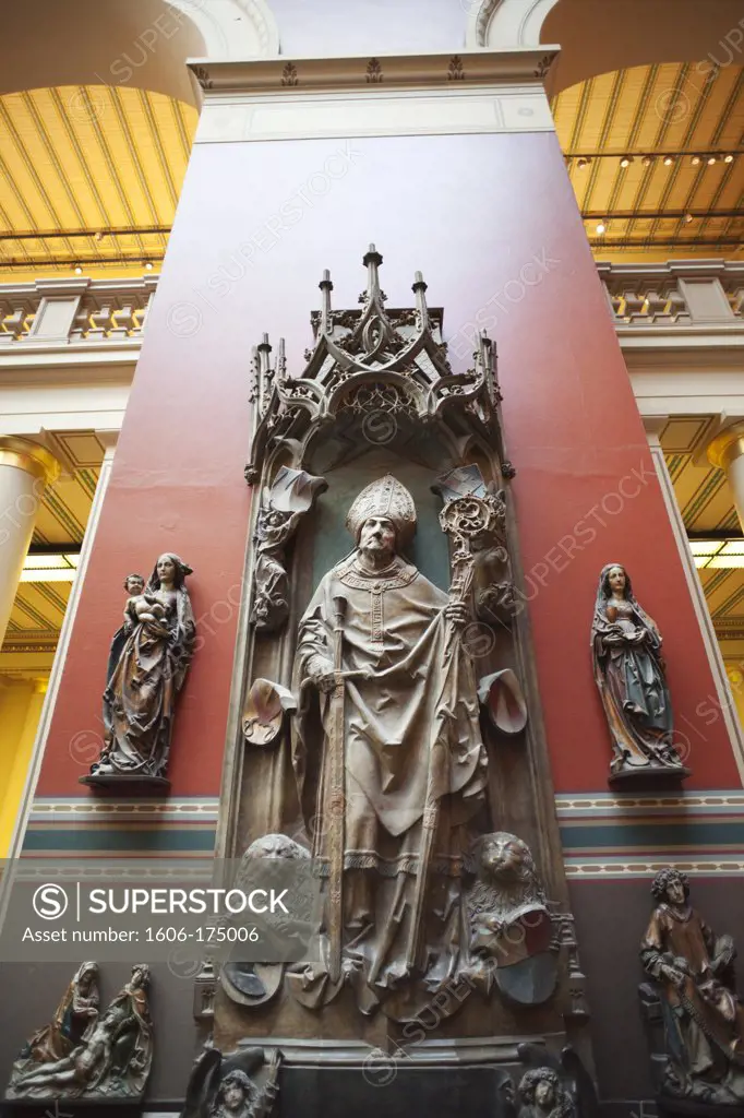England,London,Victoria and Albert Museum,The Cast Courts,Statue of Rudolph von Scherenberg,Prince Bishop of Wurzburg