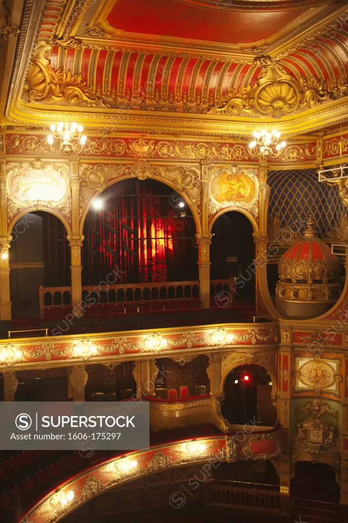 England,London,Hackney,Interior of the Hackney Empire Theatre