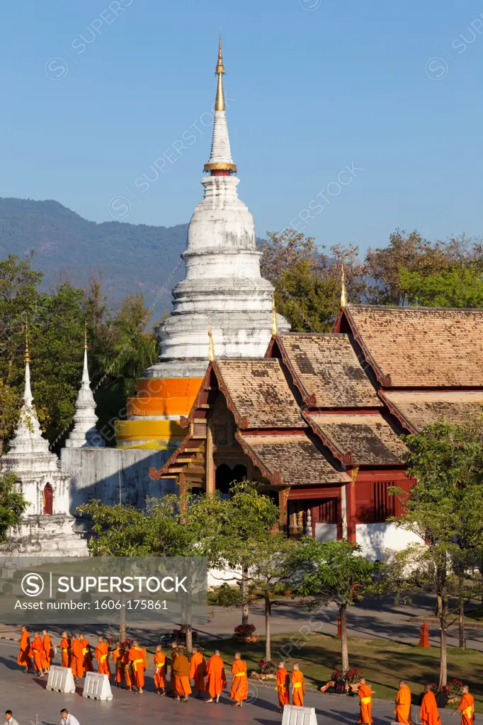 Thailand,Chiang Mai,Wat Phra Singh