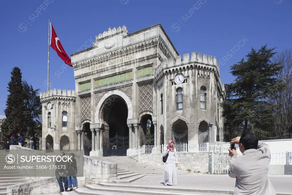 Turkey,Istanbul,Entrance to Istanbul University