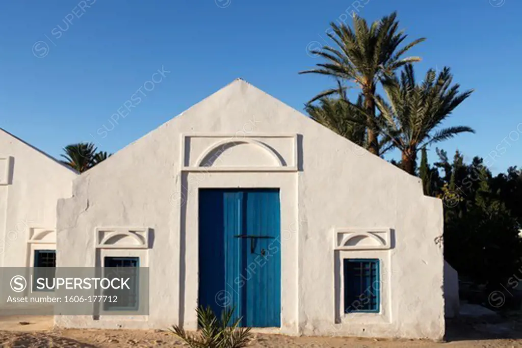 Traditional Jerba house. Midoun. Tunisia.