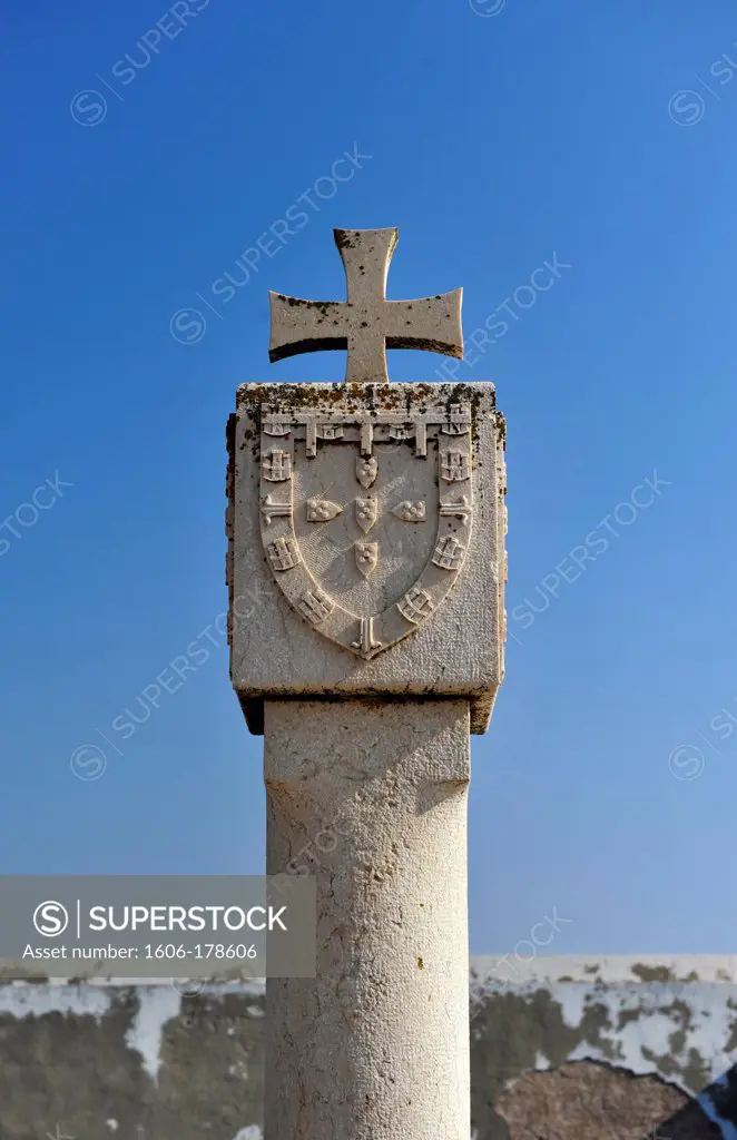Monument to Henry the Navigator,Castle in Sagres,Portugal,South Europa,Europa