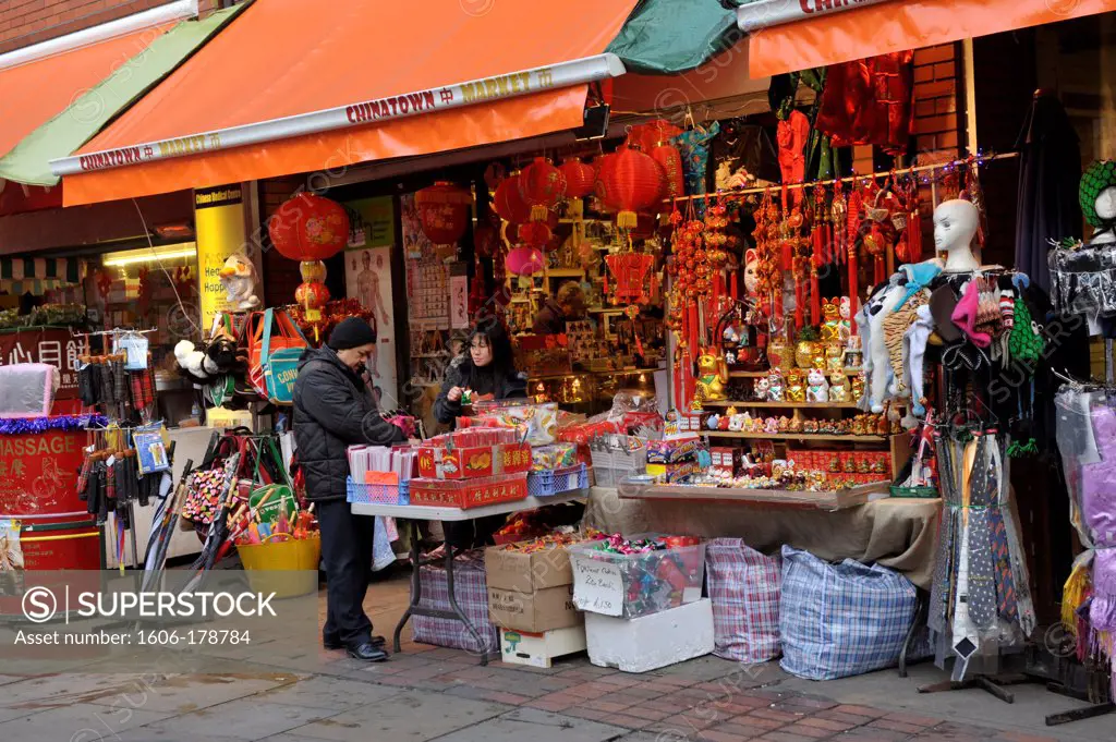 Chinatown district of London,England,United Kingdom