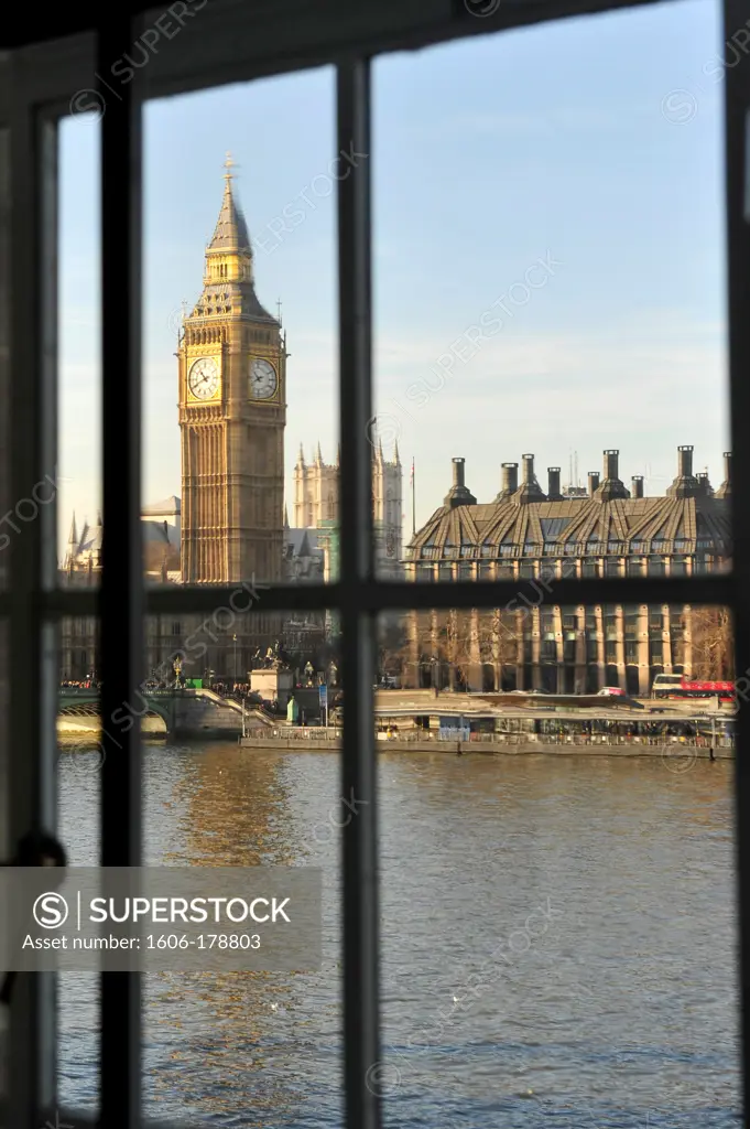 Big Ben from the Window in London,England,United Kingdom