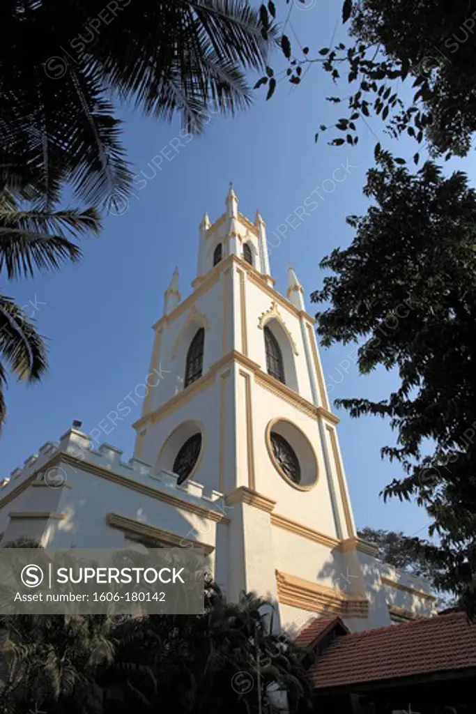 India, Maharashtra, Mumbai, St Thomas' Anglican Cathedral,