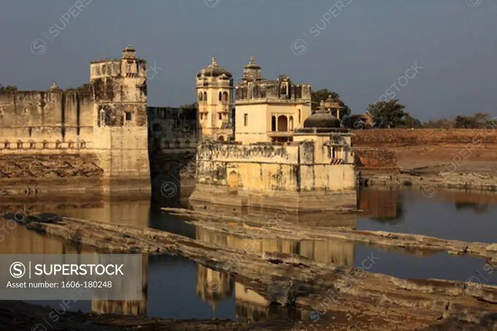 India, Rajasthan, Chittorgarh, Padmini's Palace,