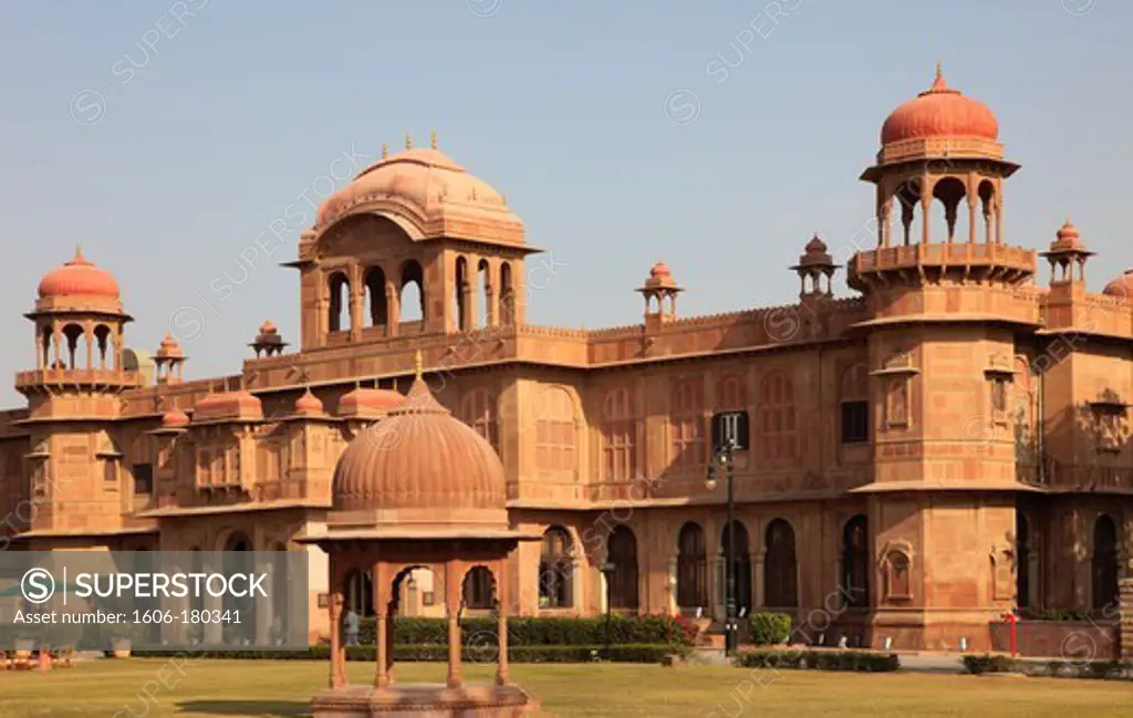 India, Rajasthan, Bikaner, Lalgarh Palace,