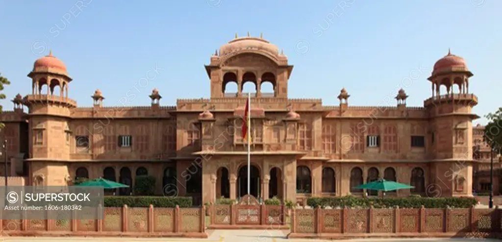 India, Rajasthan, Bikaner, Lalgarh Palace,
